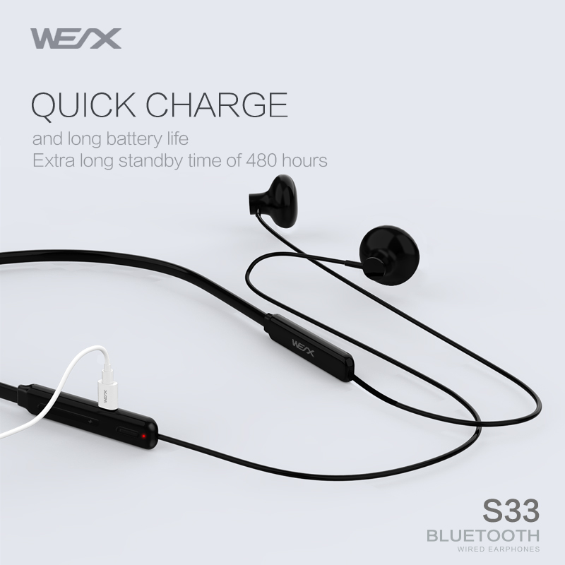 WEX - S33 Bluetooth fülhallgató